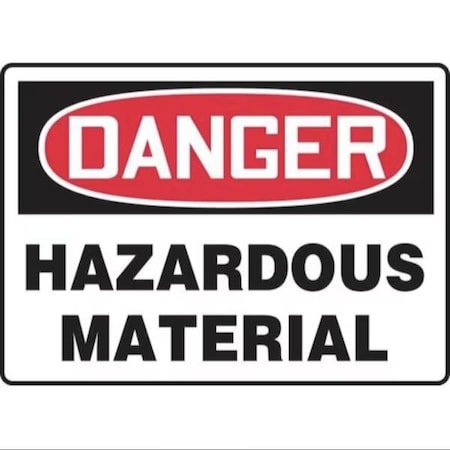 Accuform OSHA DANGER SAFETY SIGN HAZARDOUS MCHL269VS MCHL269VS
